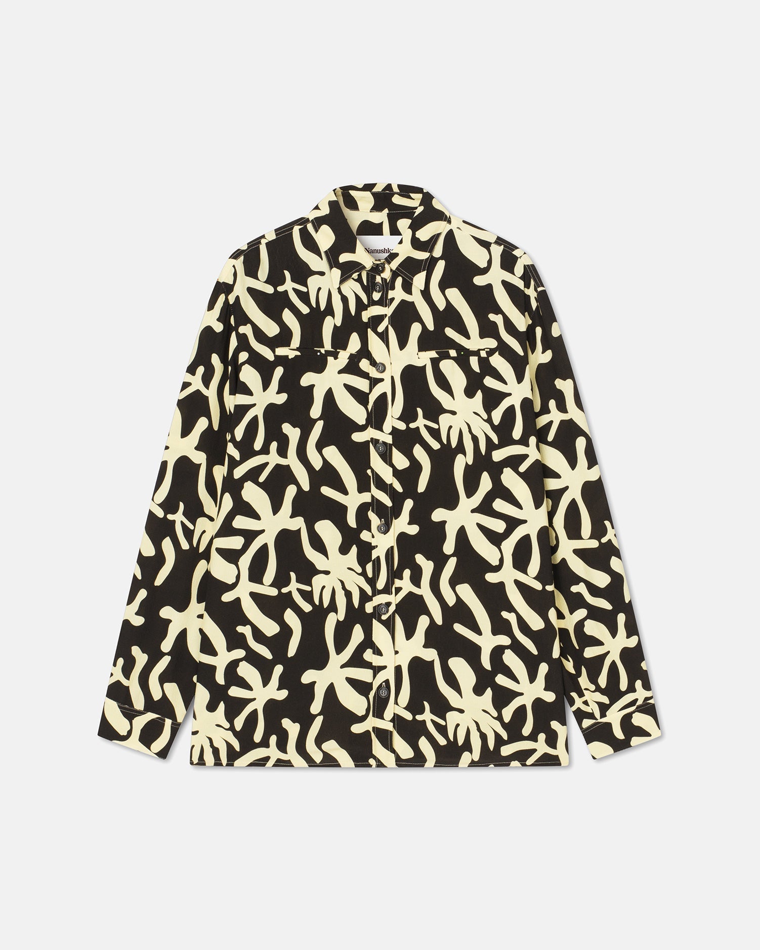 Womens | Marije Printed Crepe Shirt | Reef