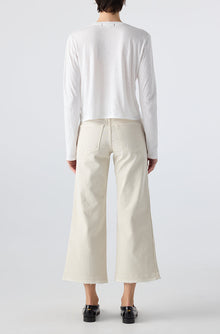 AMO Denim | Marjorie in White Oak