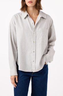 AMO Denim | Maryanne Shirt in Silver Fox