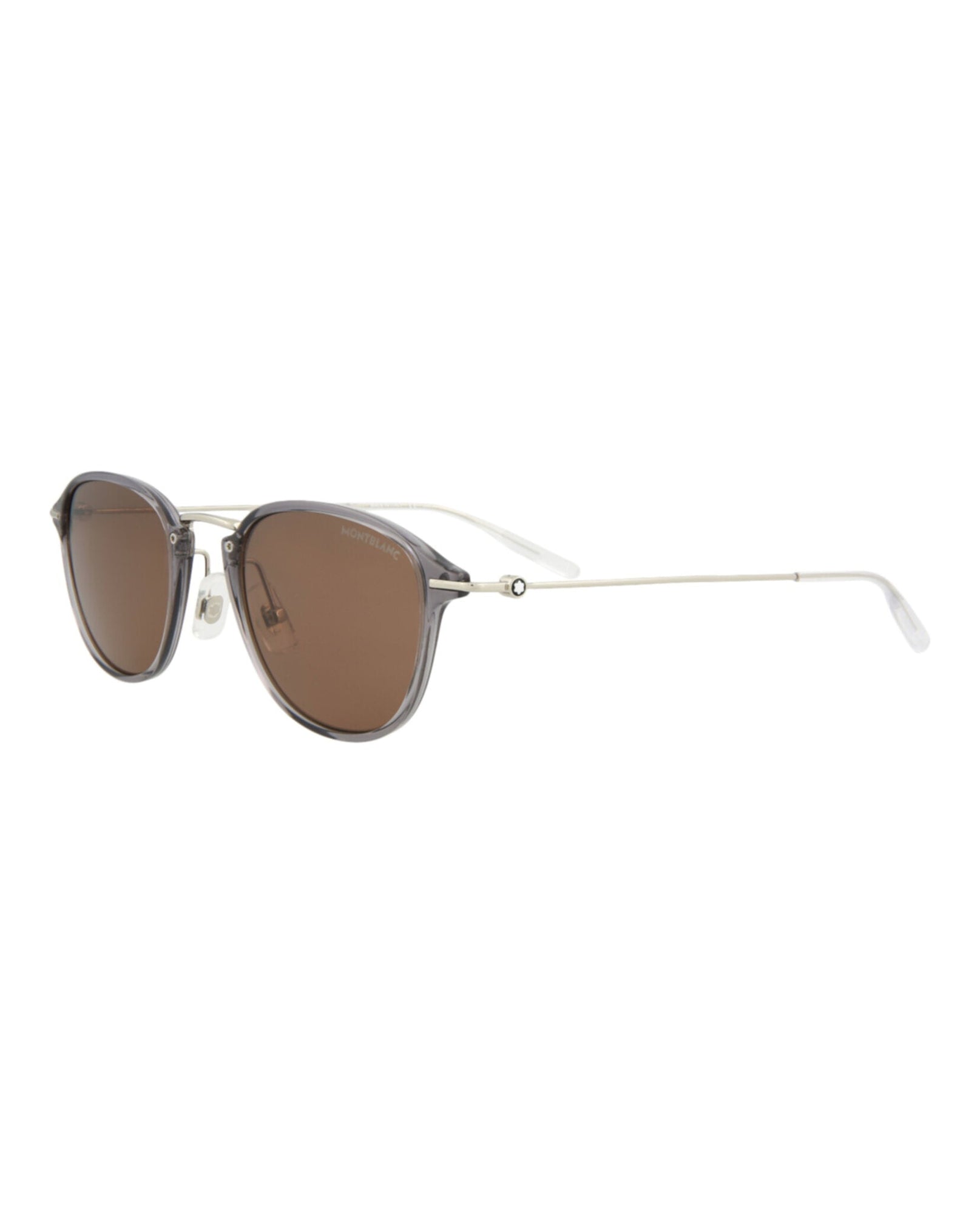 Montblanc Round Injection Sunglasses | Grey