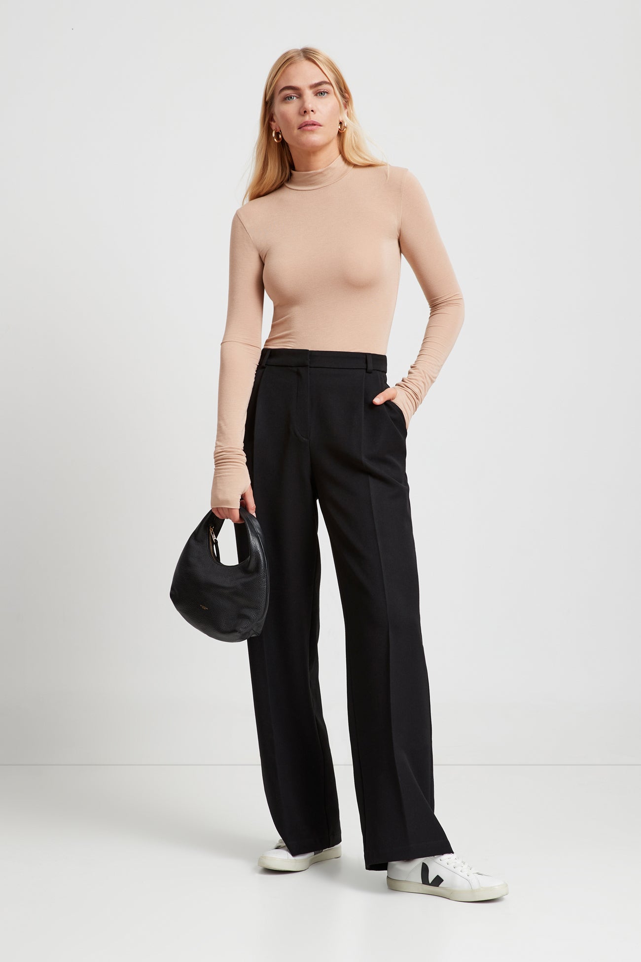 Sheer Addy Top | Light Beige