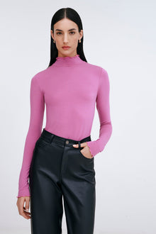 Forsythe Turtleneck | Hot Pink