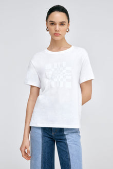 Marcella Graphic Tee | White