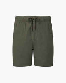Mens | Classic Pull On Linen Short 6