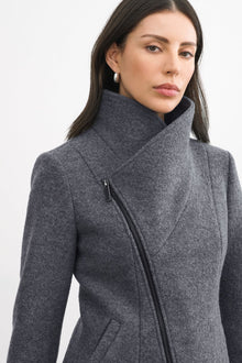 Essex Coat | Medium Grey