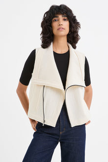 Hanora Vest | Cream