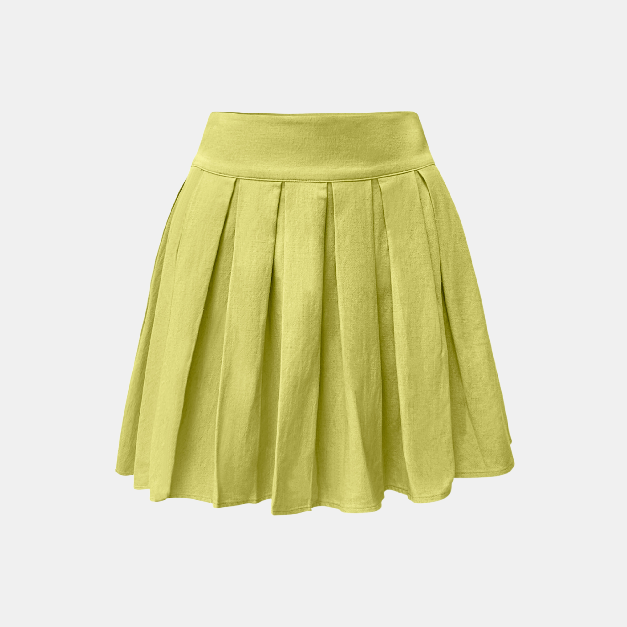 OW Collection MIRA Pleats Skirt Skirt 206 - Moss