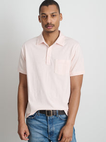 Men | Standard Polo | Slub Cotton Rose Water