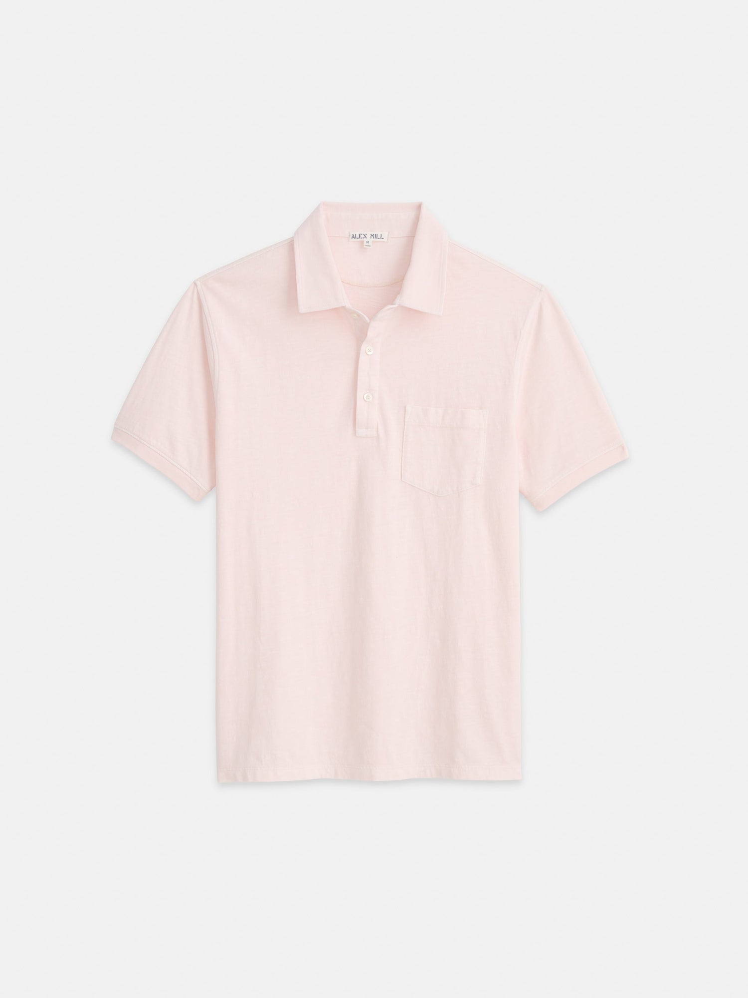 Men | Standard Polo | Slub Cotton Rose Water