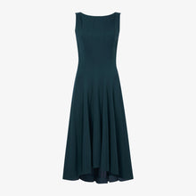 Packshot image of the Gabriella Dress in Deep Sea