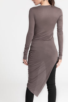 Sheer Hillary Tunic | Anthracite