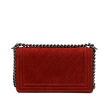 Chanel Pre-Owned Medium Caviar Boy Flap Bag | Women | Red