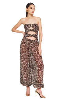 Mora Jumpsuit | Leopard