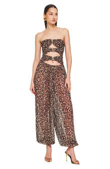 Mora Jumpsuit | Leopard