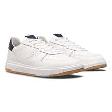 Unisex | Moses | White Leather Navy