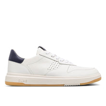 Unisex | Moses | White Leather Navy