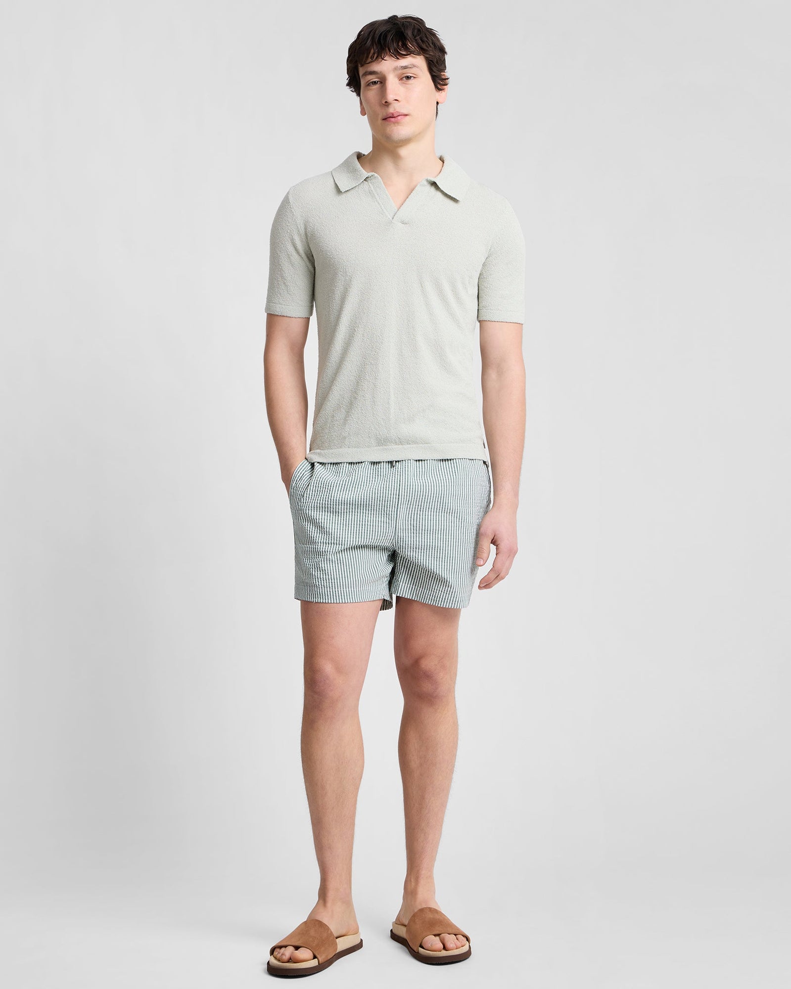 Sage/White
