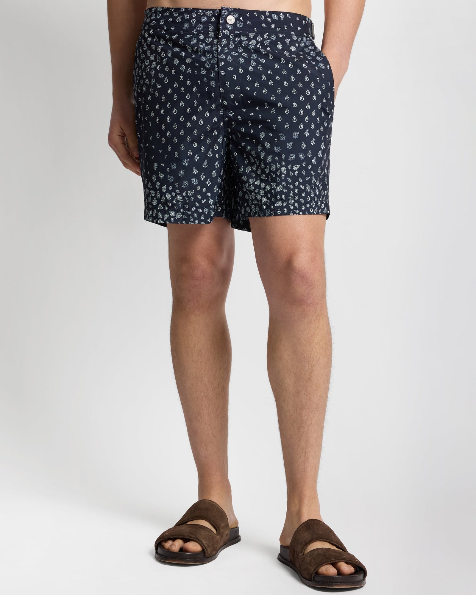 Mens | Calder Buckle 5" Swim Trunk | Midnight