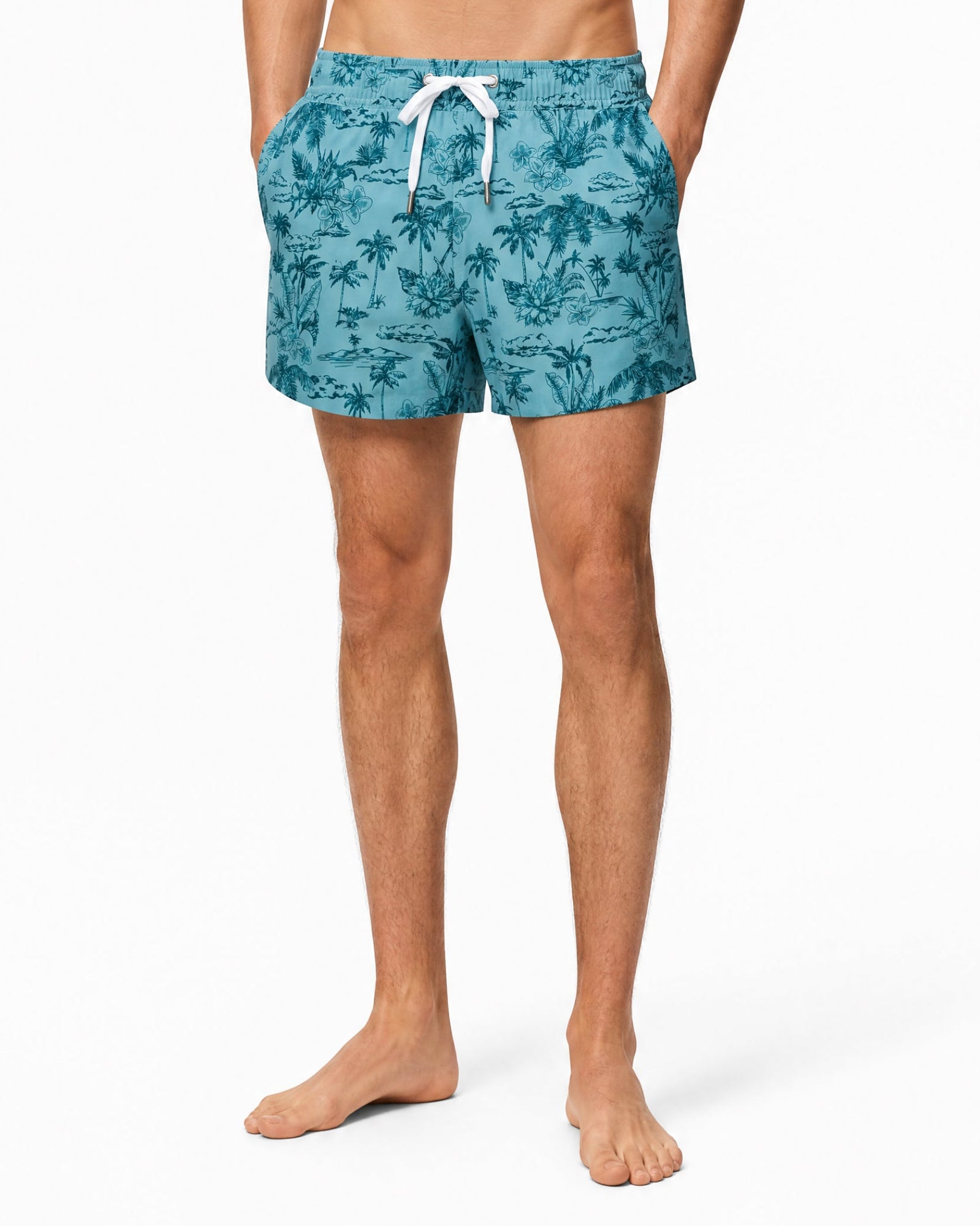 Mens | Stretch Volley Swim Short 5" | Moss
