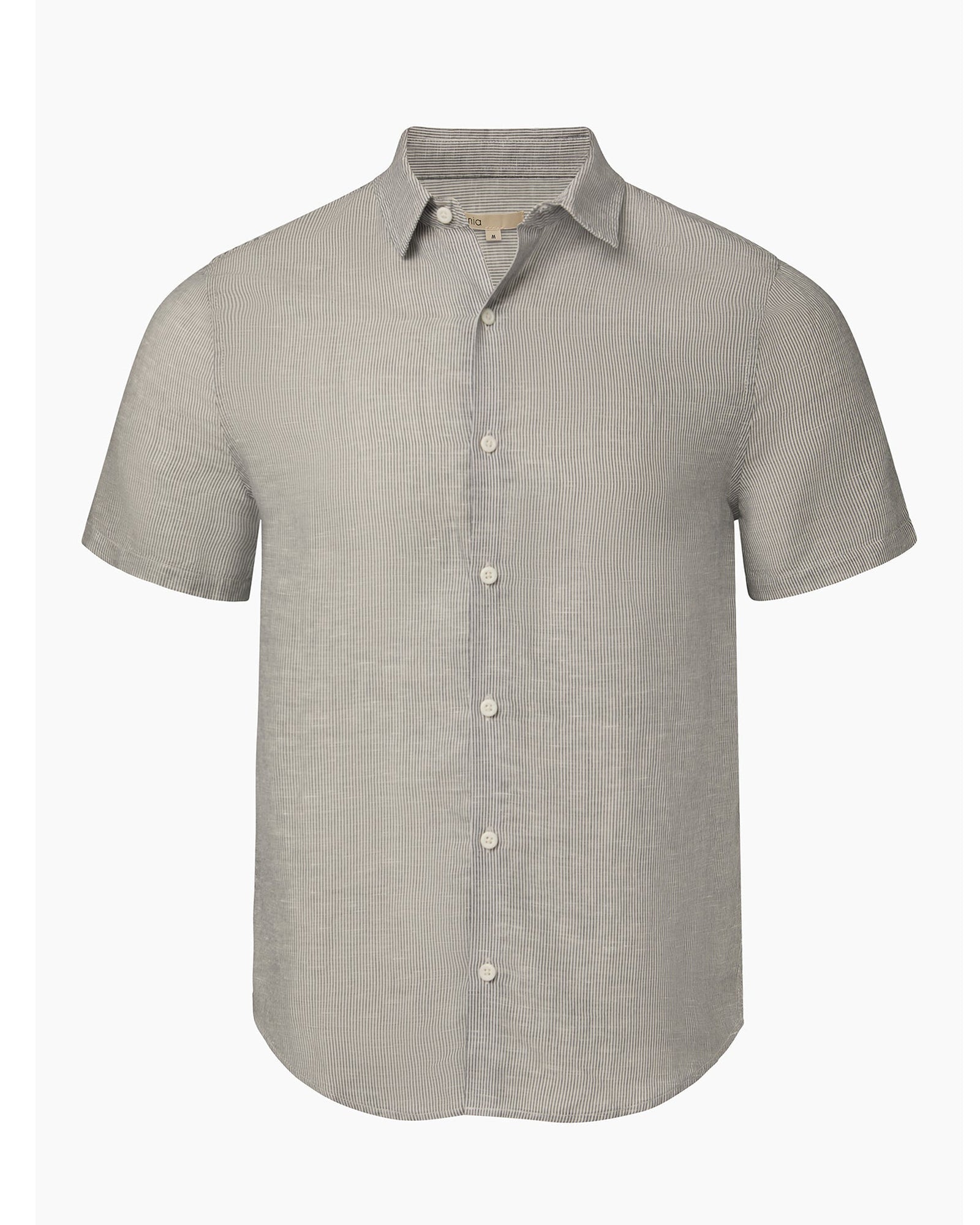 Mens | Jack Air Linen Shirt | Deep Navy/White