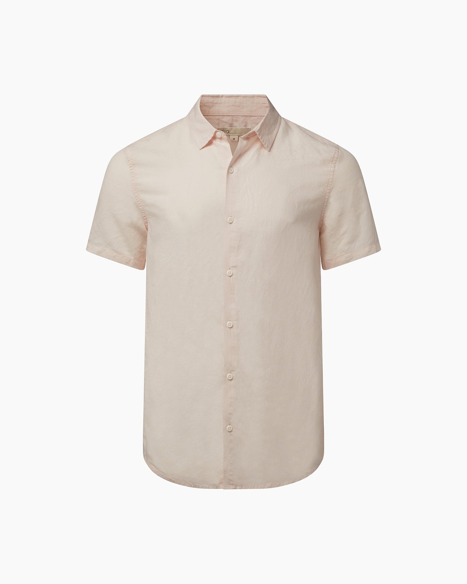 Mens | Jack Air Linen Shirt | Pale Pink