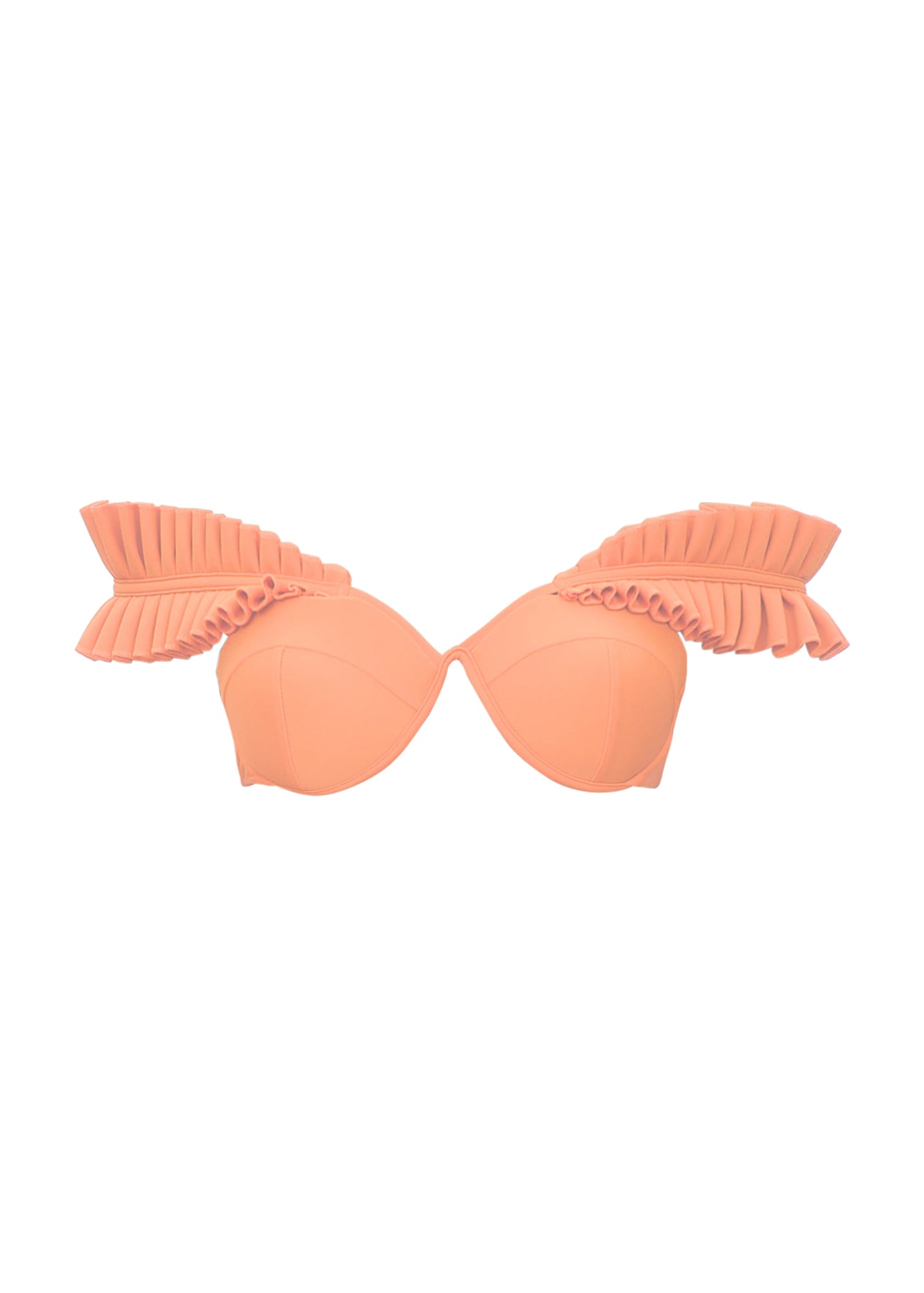 Mulan Bikini Top | Peach