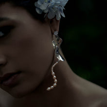 Cochlia Earring | Silver | Freshwater Pearls