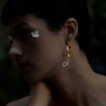 Cochlia Mini Earring | 18K Gold Plated | Topaz
