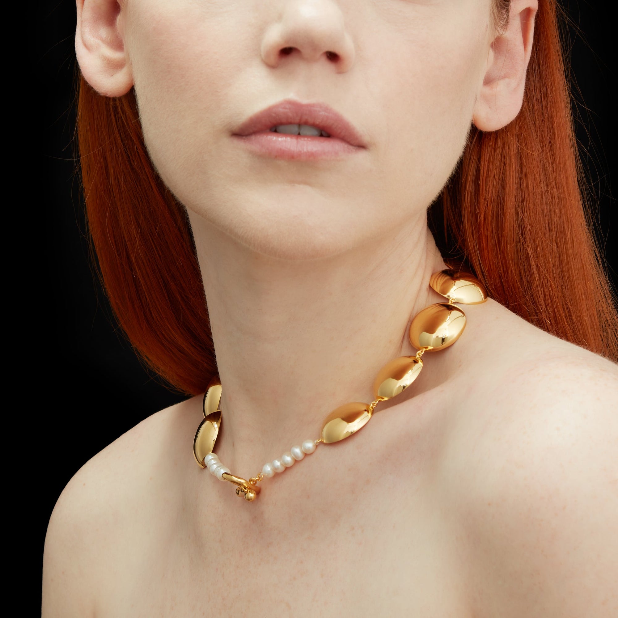 Elizabeth Necklace | 18K Gold Vermeil | Freshwater Pearls