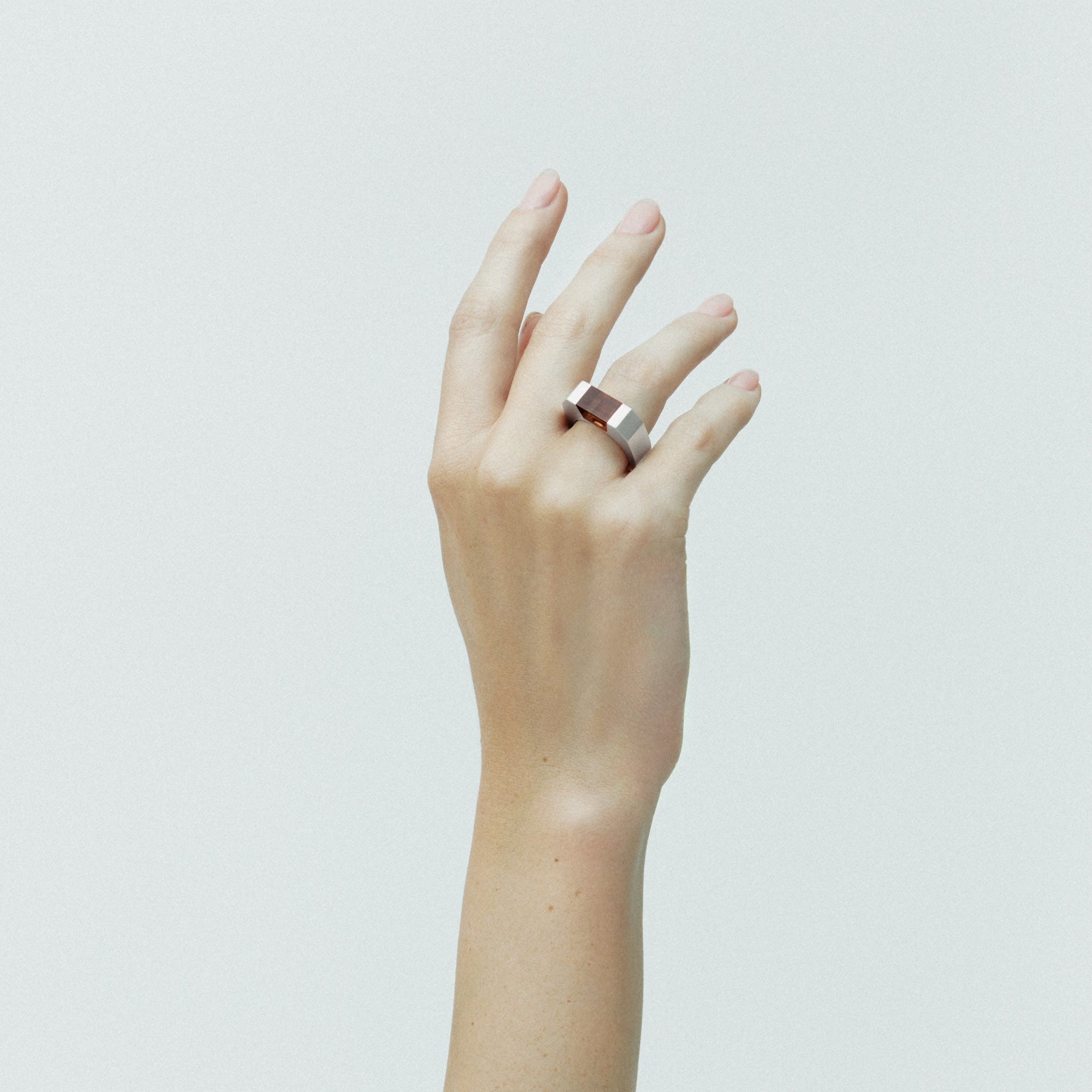 Syd Ring | Silver | Smokey Quartz