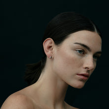 Dart Earrings | Silver | Smoky Quartz