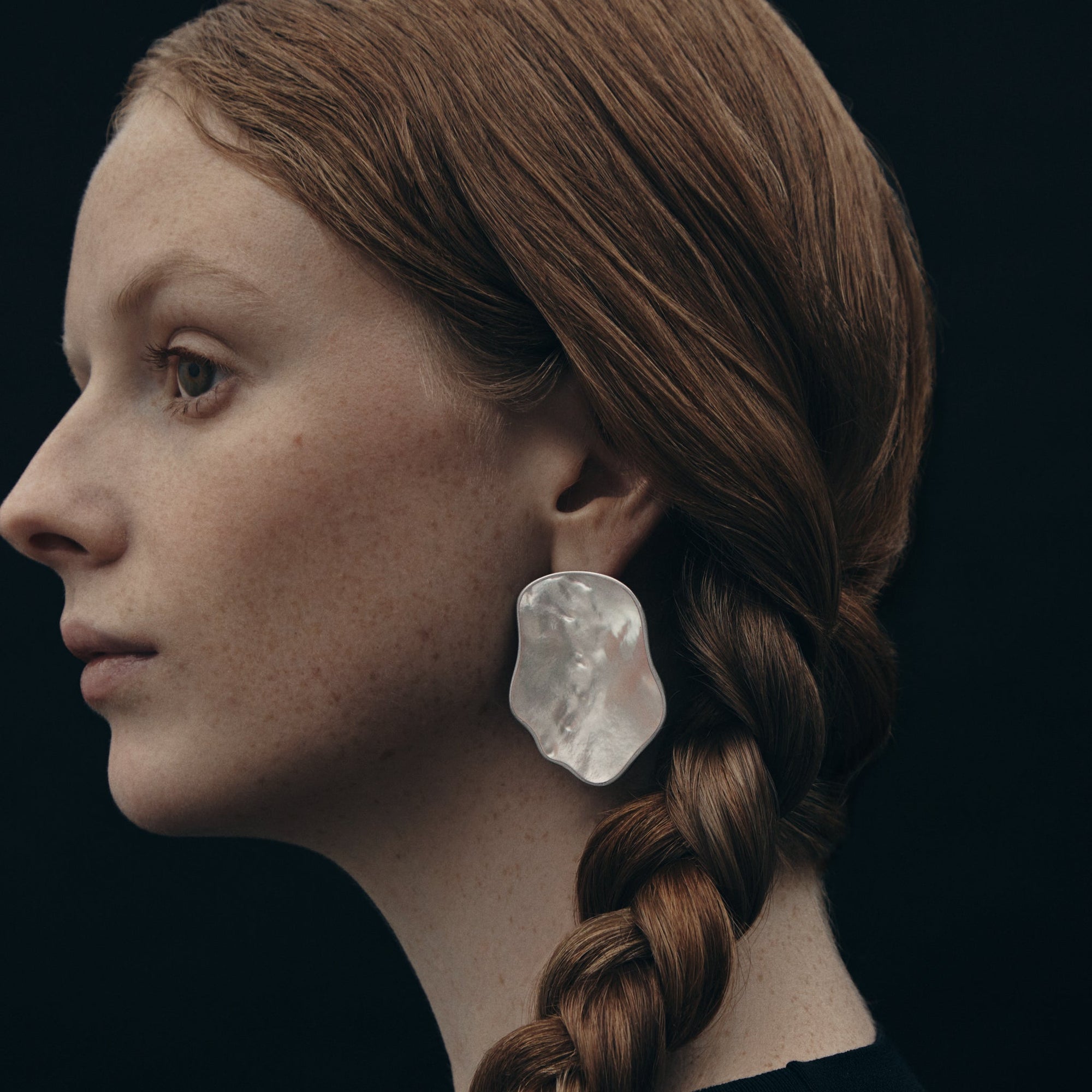 Wynona Earrings | Silver | Mother of Pearl