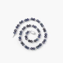 Monochrome Necklace | Sterling Silver | Freshwater Pearls