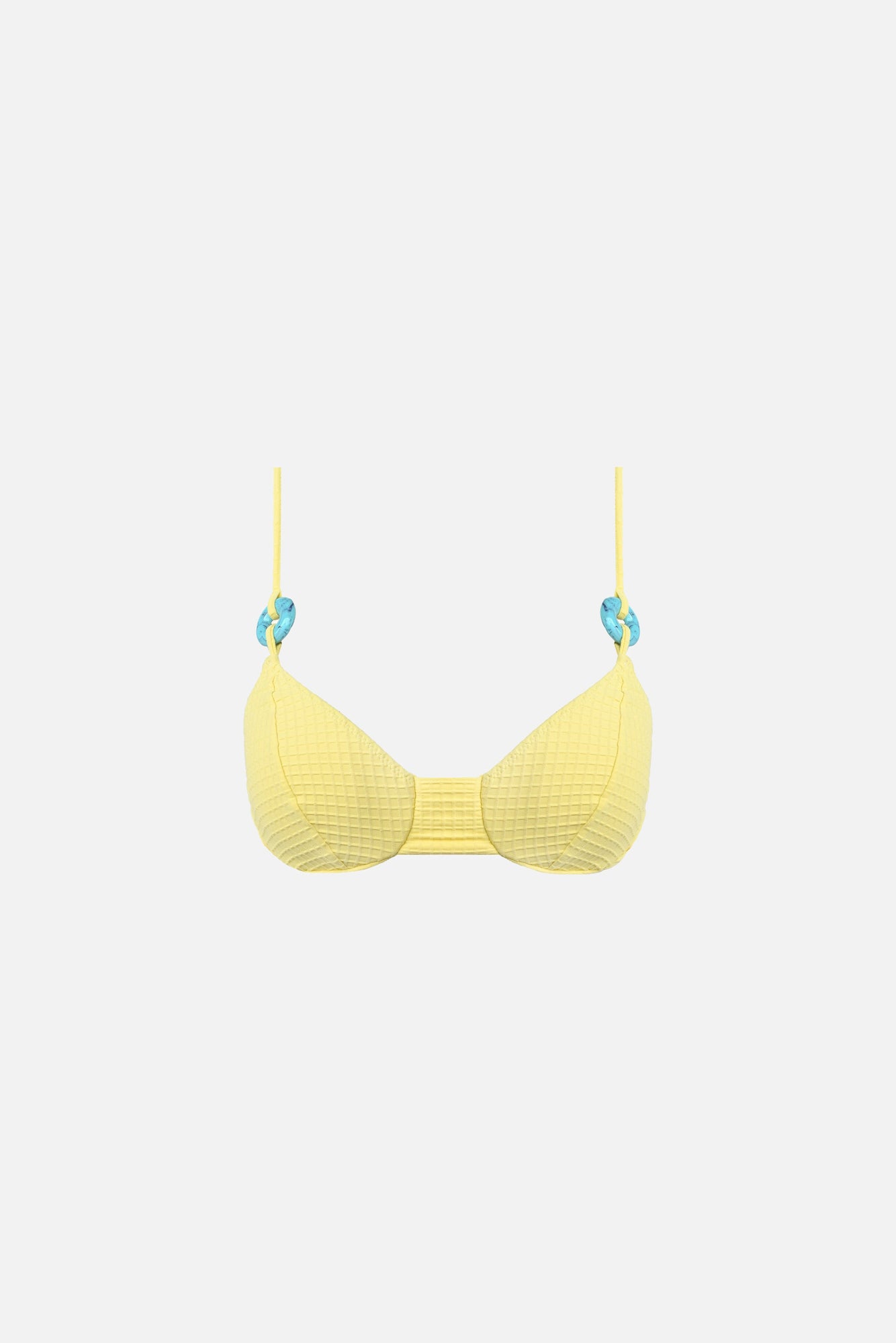 Maeve Charm Top | Lemon Waffle