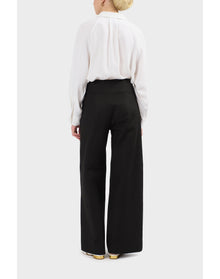 Mandy Silk Relaxed Flap Pocket Shirt | Brilliant White