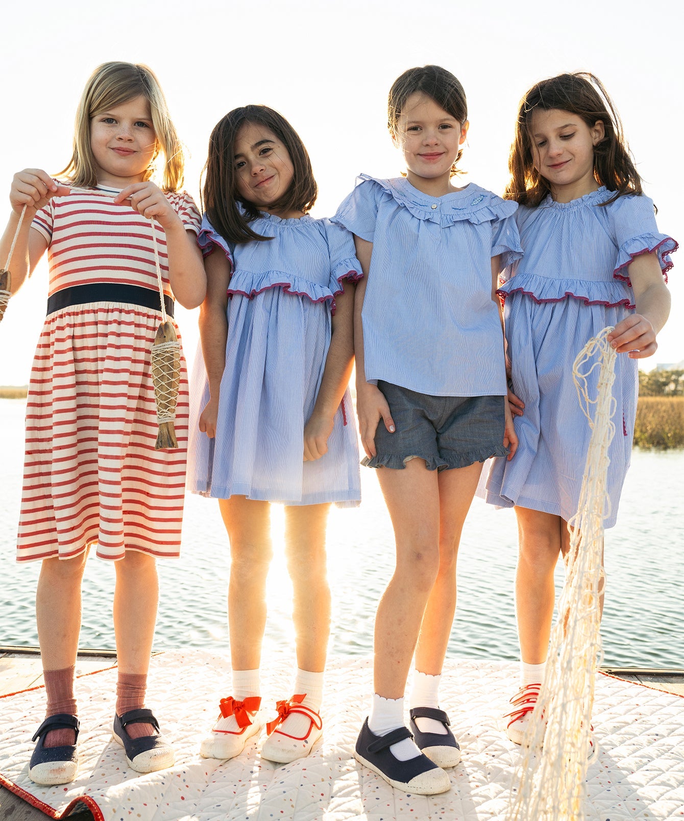 Girls | Margo Blouse | Blue