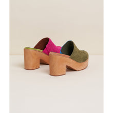 Marlo High Heel Retro Wooden Clog | Nassau