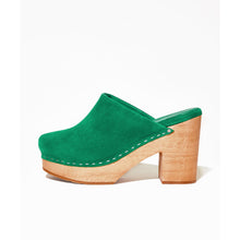 Marlo Low Heel Wooden Clog | Palm