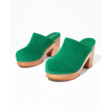 Marlo Low Heel Wooden Clog | Palm