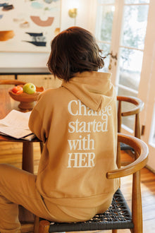 Change Started With Her Hoodie | Sesame