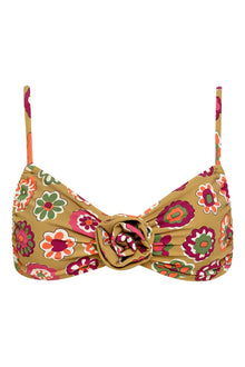 Devin Rosa Bikini Top | Mazzy Floral