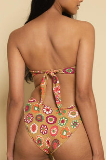 Added Coverage Lulu Bikini Bottom | Mazzy Floral