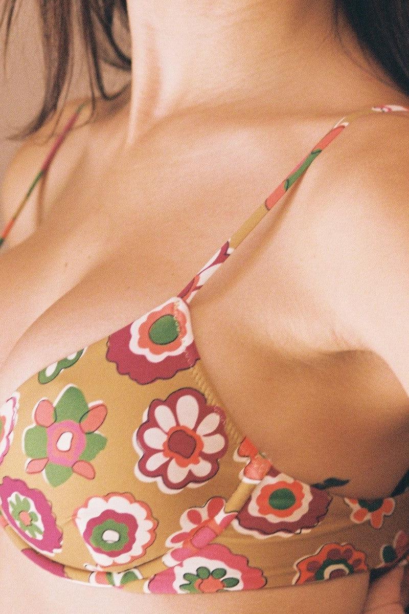 Dainty Bikini Top | Mazzy Floral