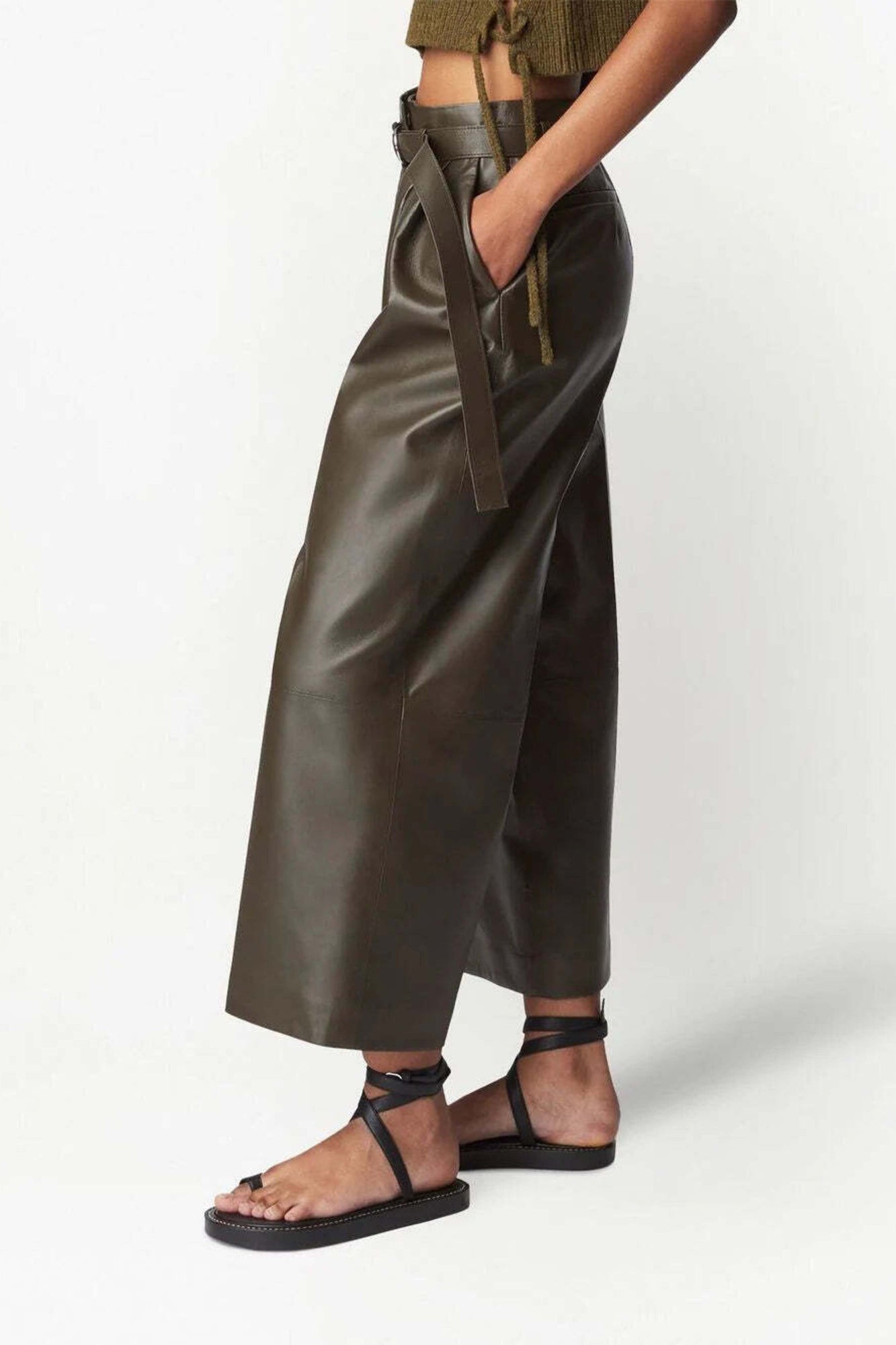 ALTUZARRA Albany Leather Pants