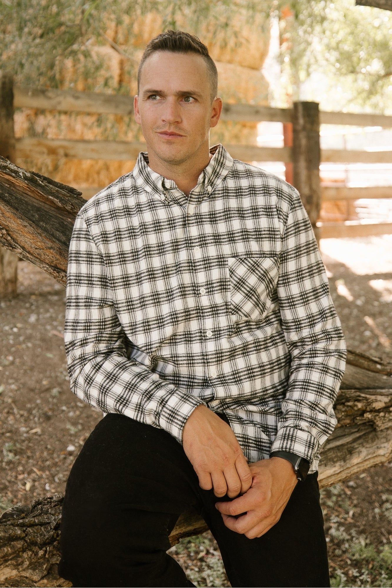 Men | John Shirt | Multi x Plaid