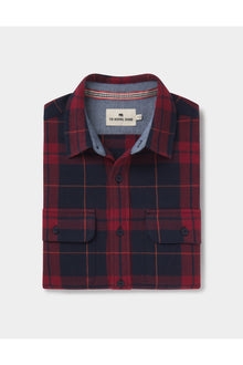 Men | Mountain Overshirt | Garnet Plaid