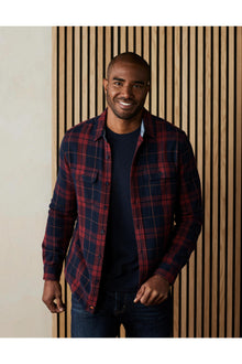 Men | Mountain Overshirt | Garnet Plaid