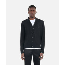 Merino Wool Cardigan | Men | Black