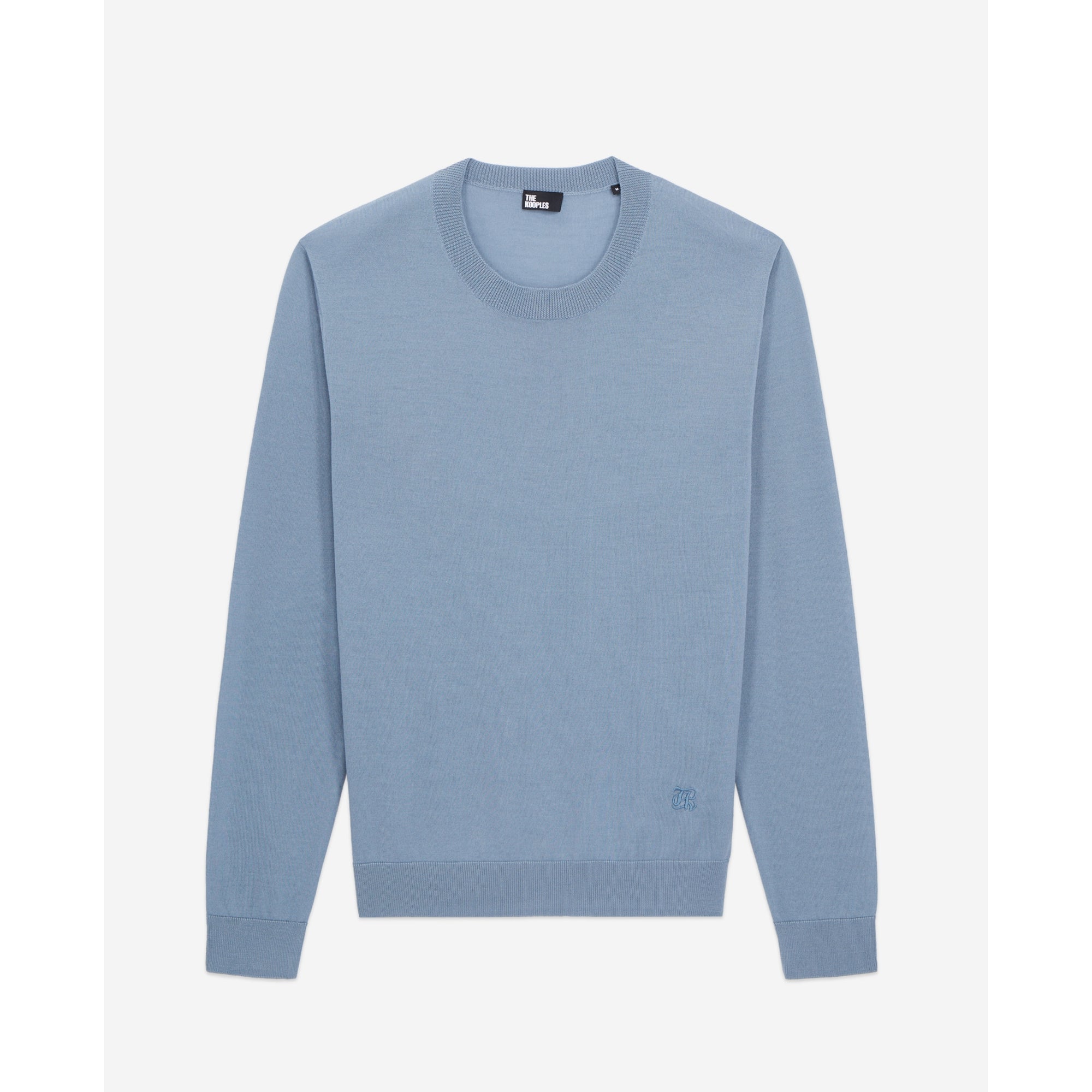 Merino Wool Sweater | Men | Blue Grey