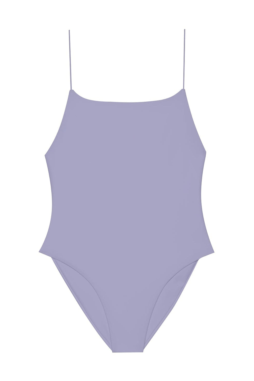 Micro Trophy One Piece | Lilac Sheen